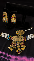 Traditional Pearl Beaded choker Set