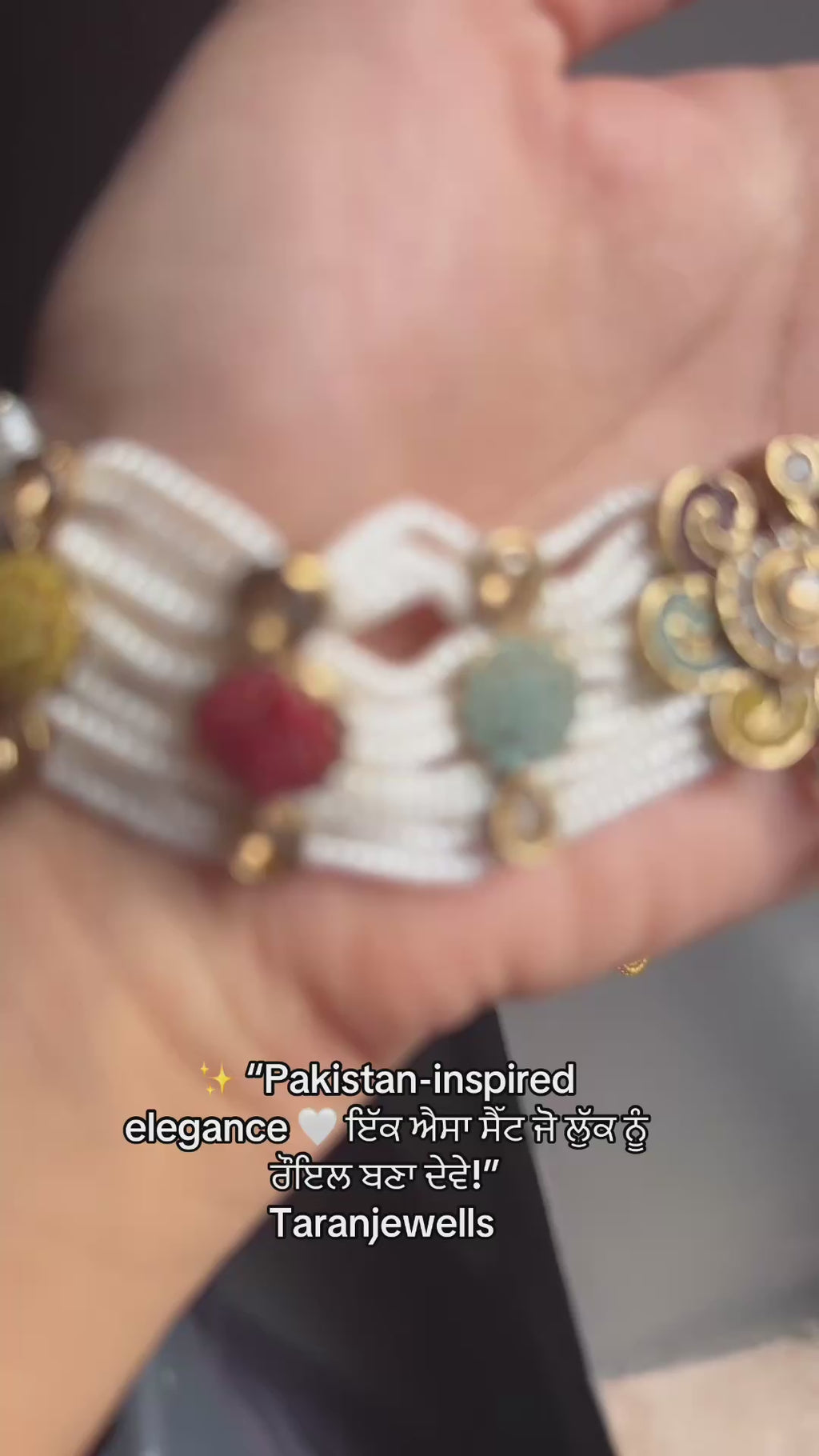 Elegant Pakistani choker set