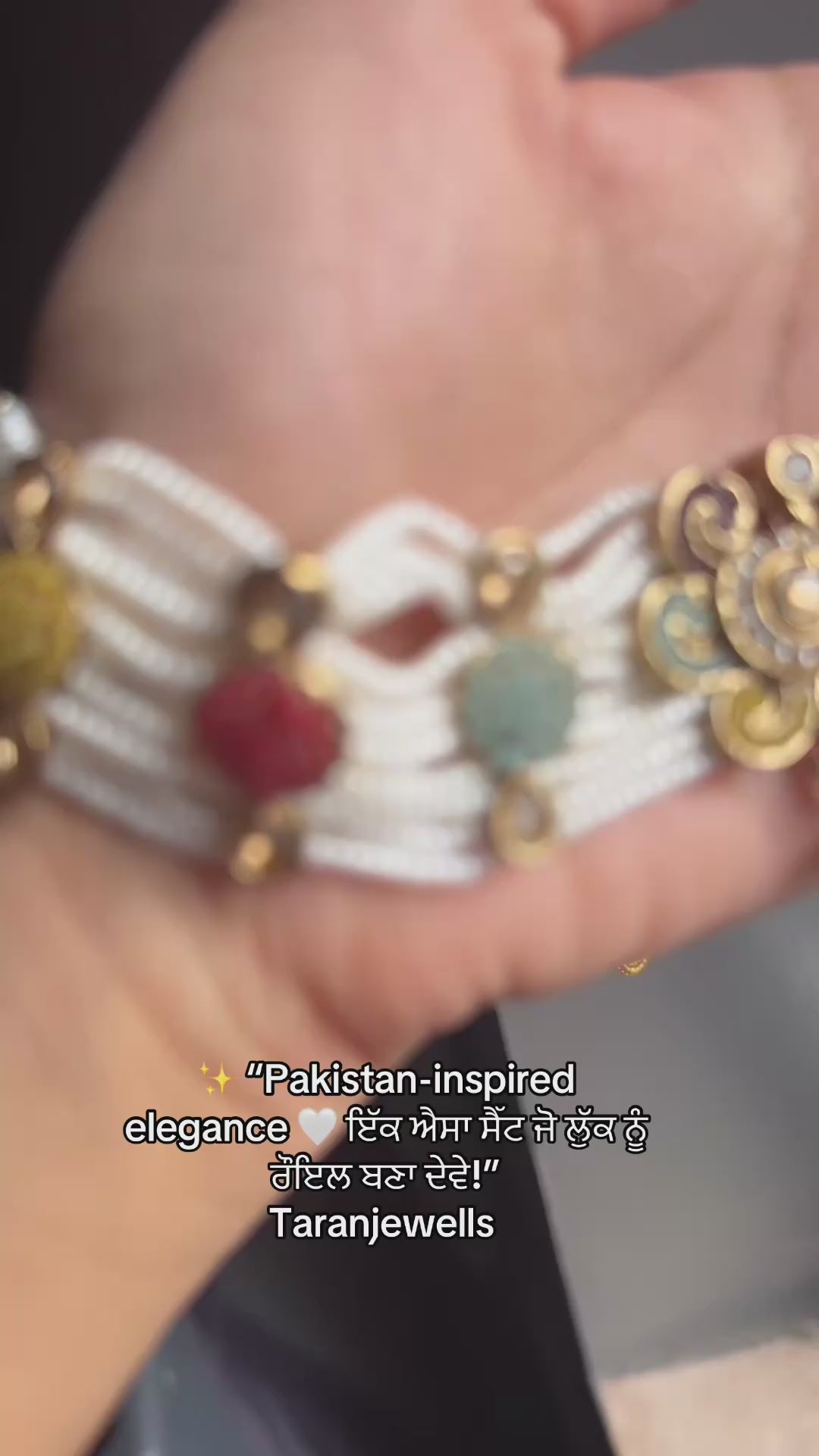 Elegant Pakistani choker set